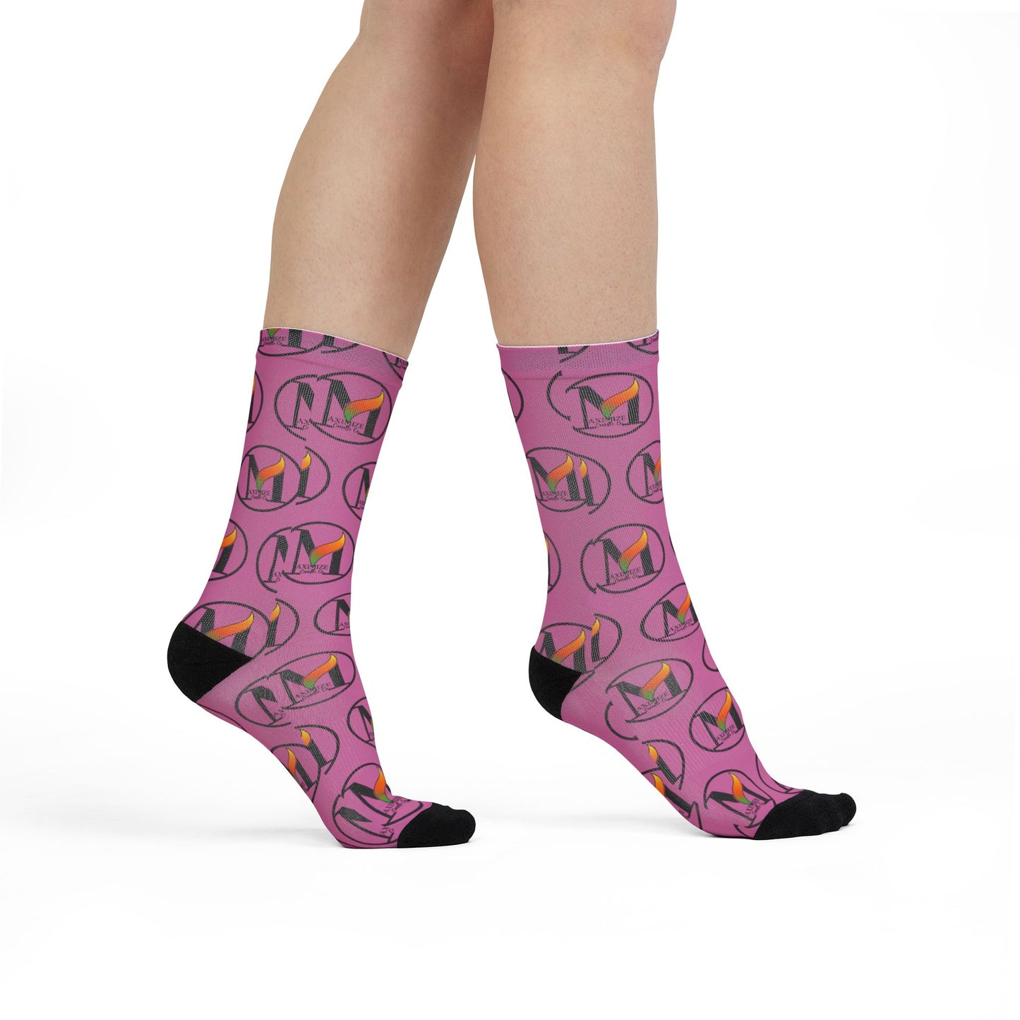 "Strength in Unity" Breast Cancer Awareness Socks