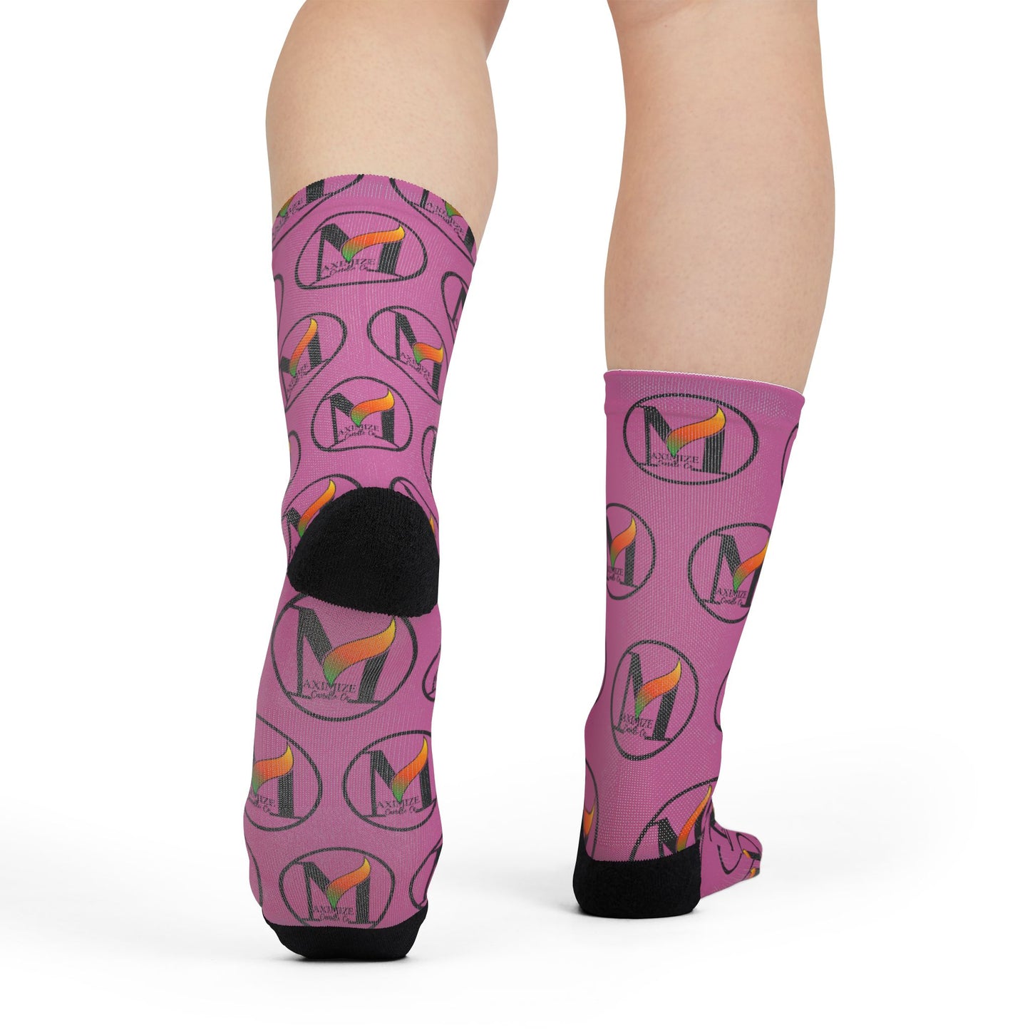 "Strength in Unity" Breast Cancer Awareness Socks